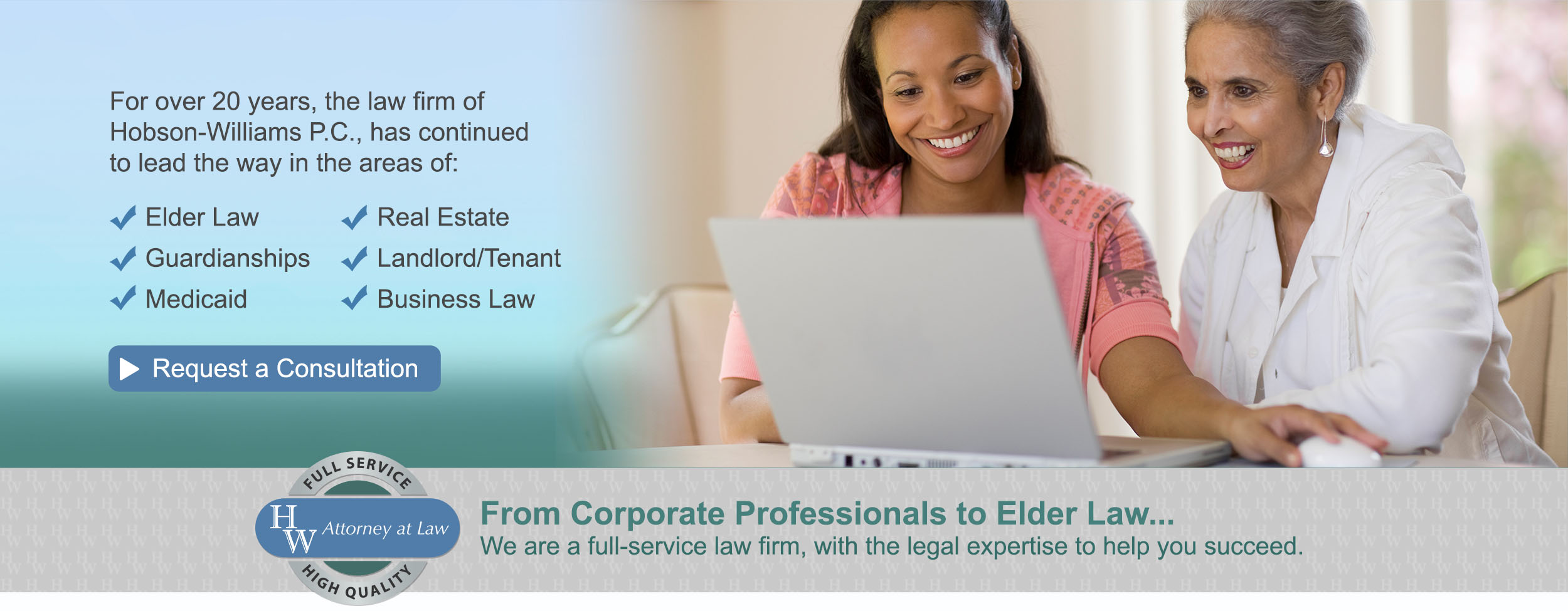 New York Elder Law Attorney HobsonWilliams, P.C.